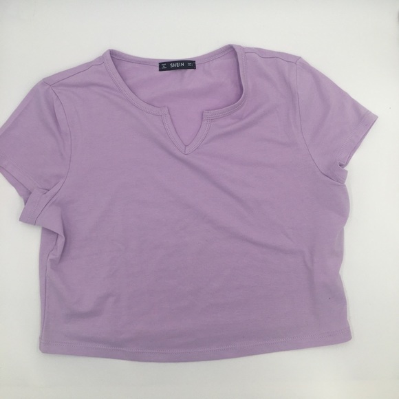 SHEIN Tops - lavender SHEIN tee